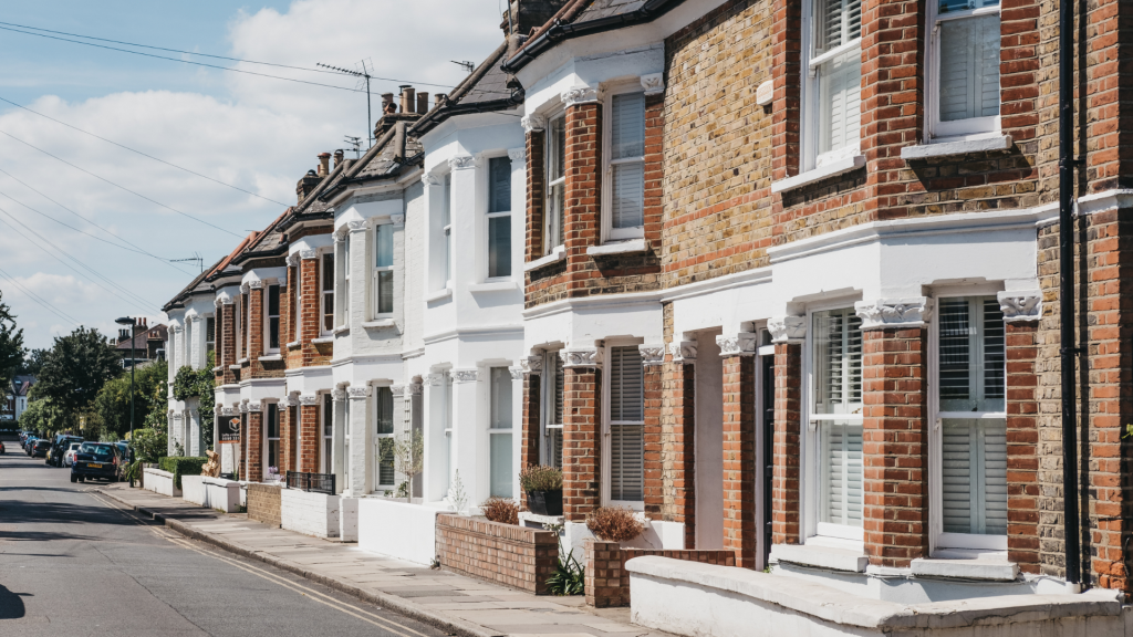 terraced houses